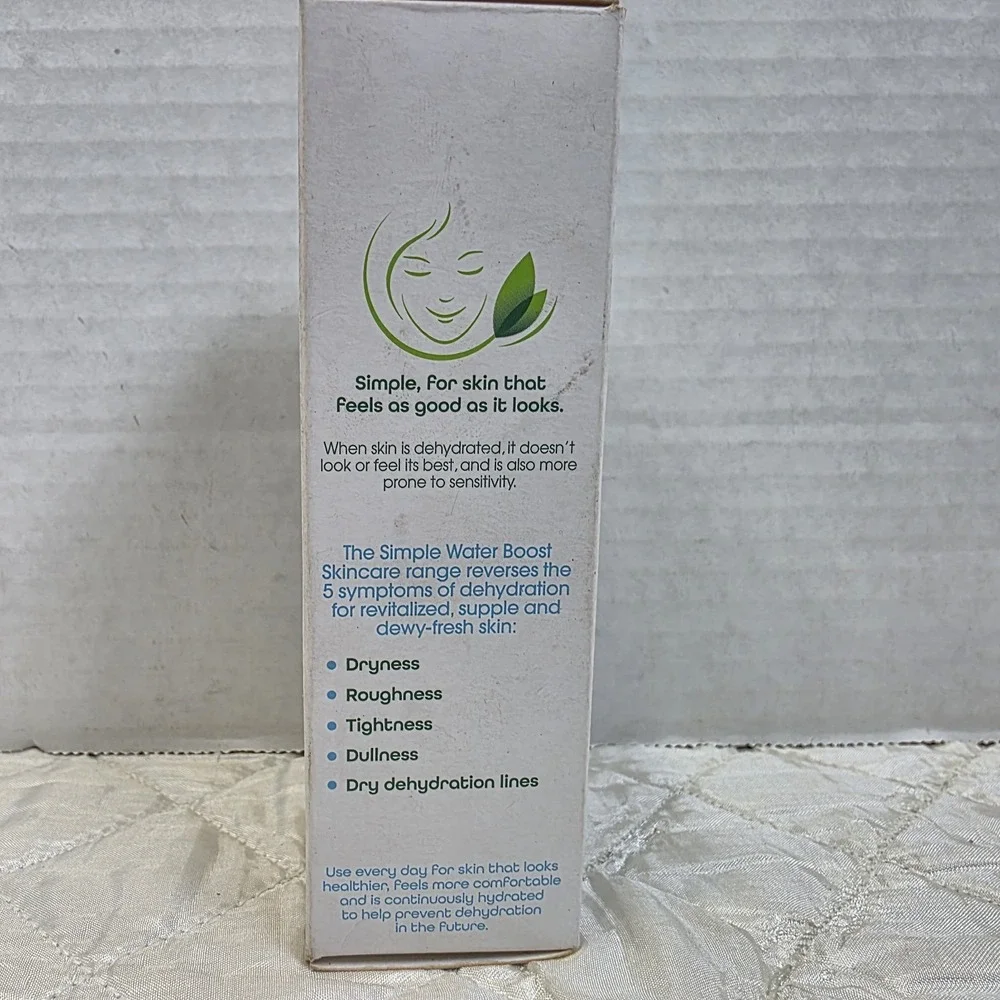Simple Water Boost Hydrating Gel Cream, Face Moisturizer, 1.7 oz‎